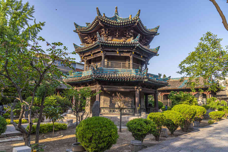 China - Xi'an 070 - Gran Mezquita de Xi'an - Minarete.jpg